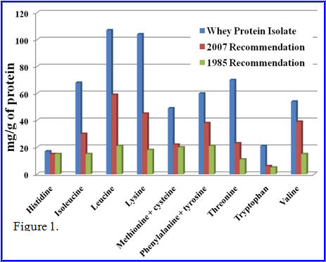 Whey Protein Comparison Chart